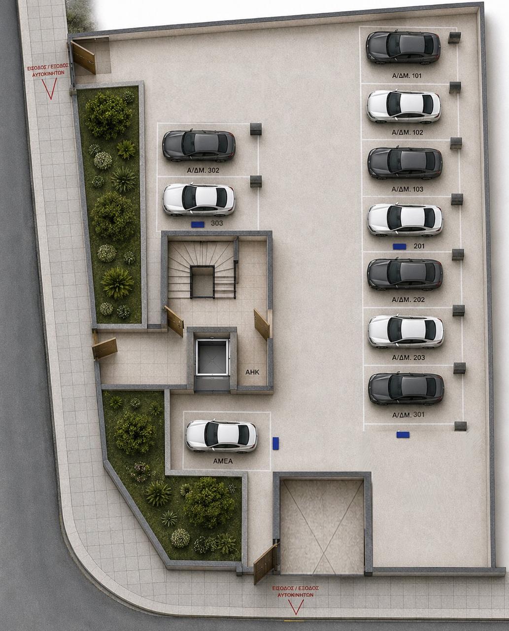 NAMI Residences, קומת קרקע